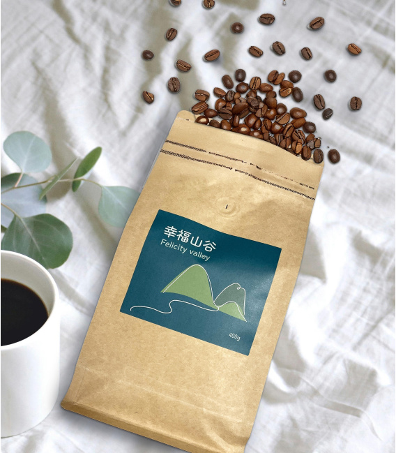幸福山谷咖啡豆400g