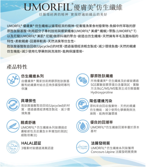 【UMORFIL® Original】膠原蛋白機能襪