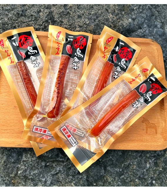 台灣口湖野生六兩烏魚子＋烏金條禮盒