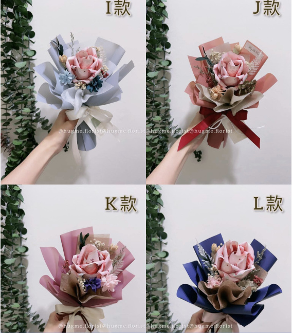 情人節首選【抱米花】1朵有錢鈔票花束 (真鈔另外匯款)