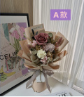 情人節首選【抱米花】永生乾燥花束(6款任選)