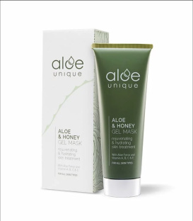 【aloe unique 優尼客】蘆薈蜂蜜凝膠面膜(75ml/瓶)