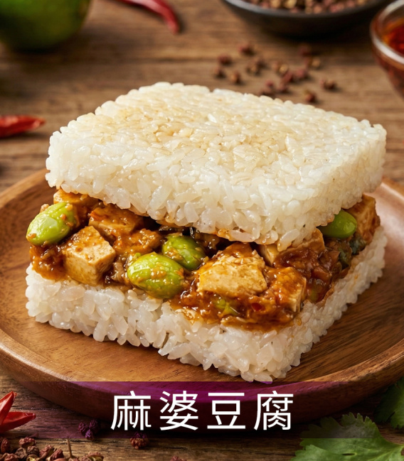 【蔬食8】 素食米漢堡｜7 種口味一次滿足