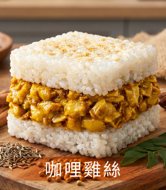 【蔬食8】 素食米漢堡｜7 種口味一次滿足