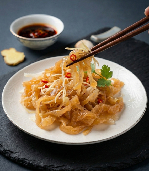 【沛沛雞】30年老店 漁夫蒜香海蜇絲 / 金香花生雙脆