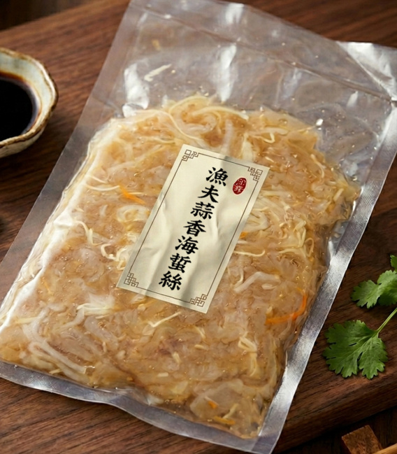 【沛沛雞】30年老店 漁夫蒜香海蜇絲 / 金香花生雙脆