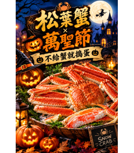 韓國熟凍整隻正松葉蟹